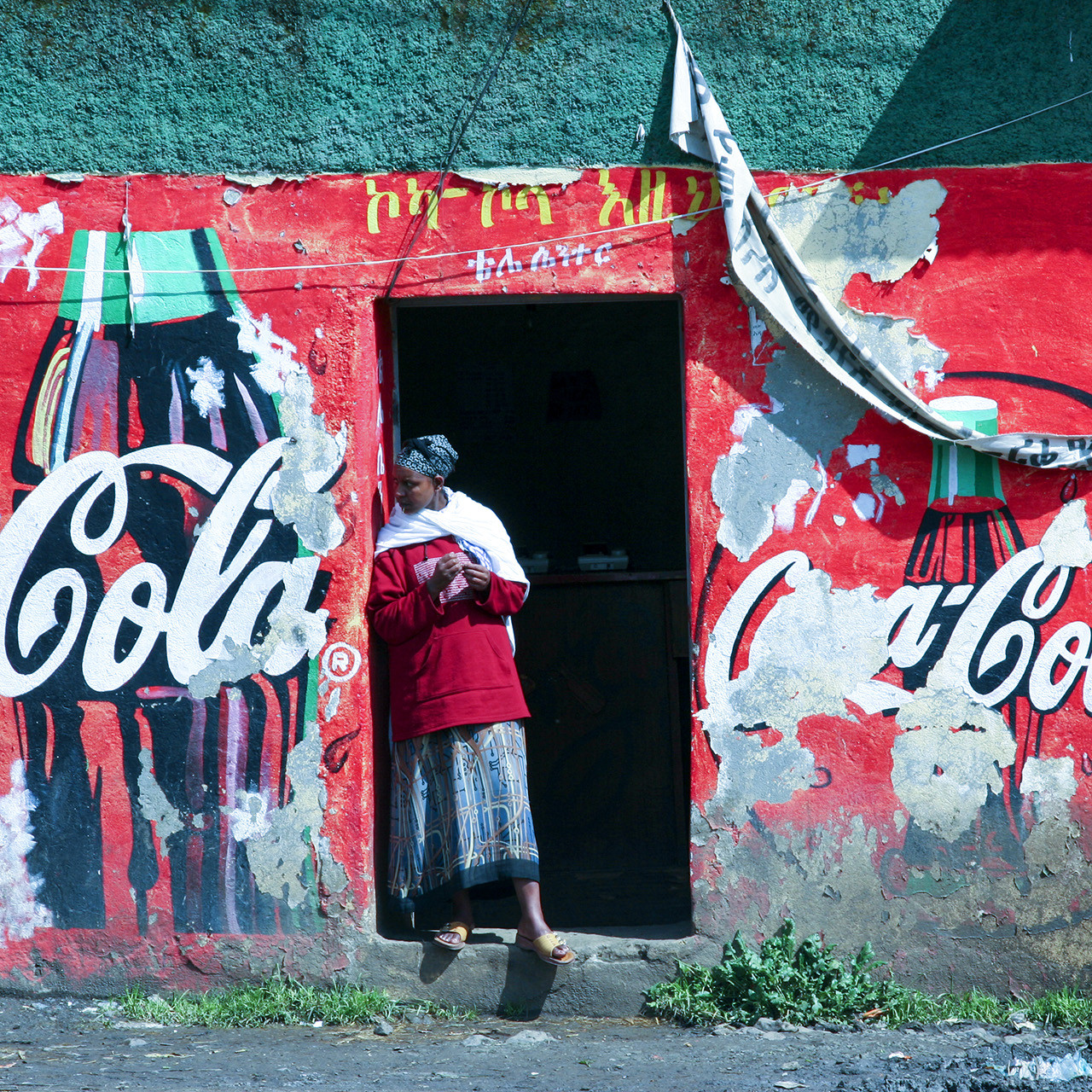 7. Ethiopie - Wachten op klanten