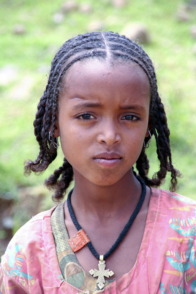 15. Ethiopie - Dorpsmeisje
