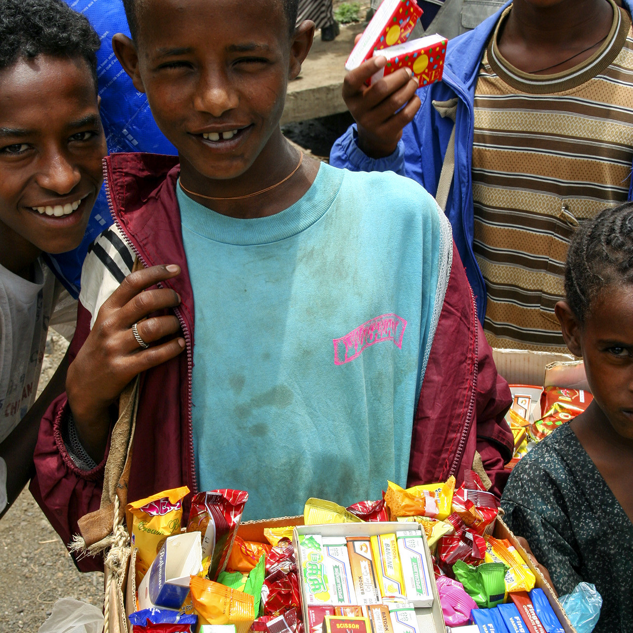 19. Ethiopie - Straatverkoop